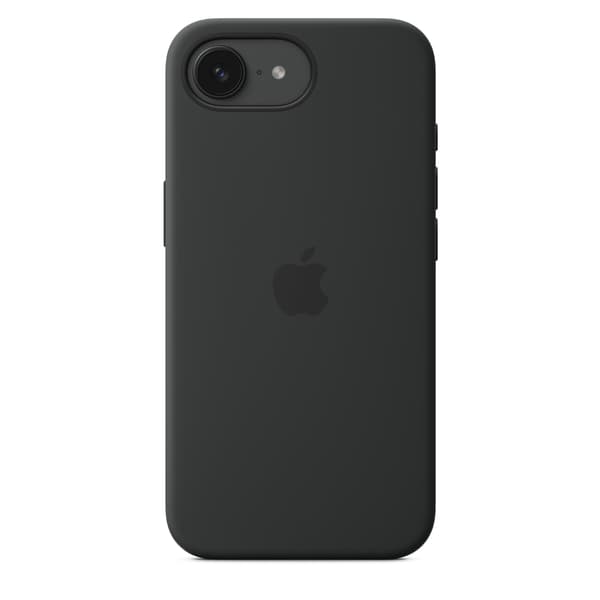 Apple iPhone 16e silikonfodral, svart (MD3N4)
