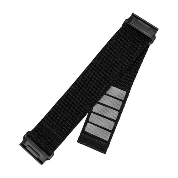 Fast QuickFit nylonrem, 22 mm, sort