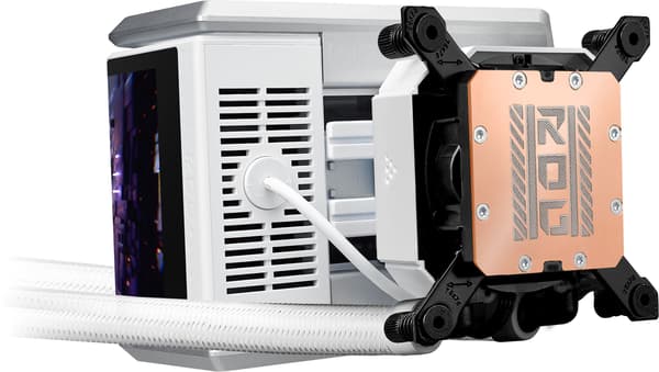 ASUS ROG RYUO IV 360 ARGB vätskekylningssystem, vit