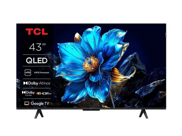 TCL 43" T69C – 4K QLED Google TV