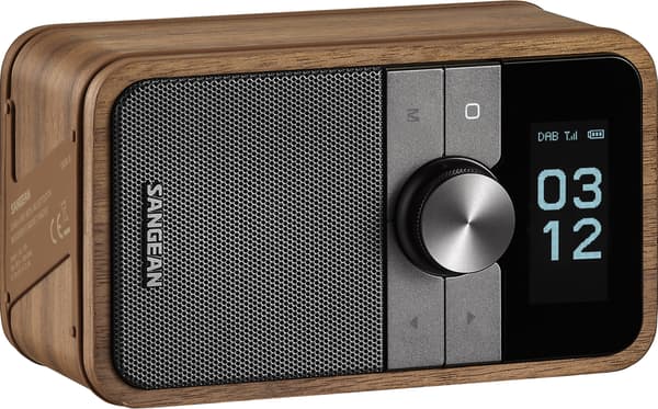 Sangean DDR-8 Bluetooth-radio, valnöt