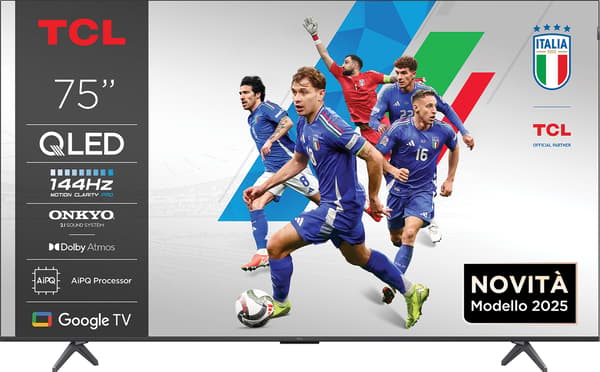 TCL 75" P81K – 4K QLED Google TV