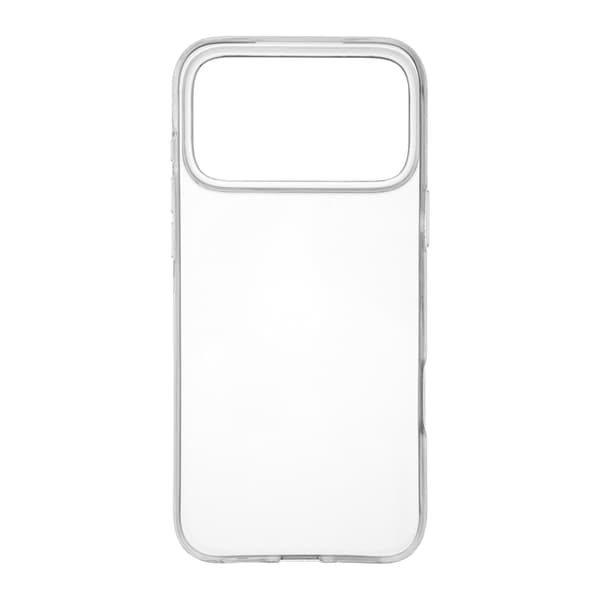 FoneKit silikonskal, iPhone 18 Pro Max / 17 Pro Max, transparent