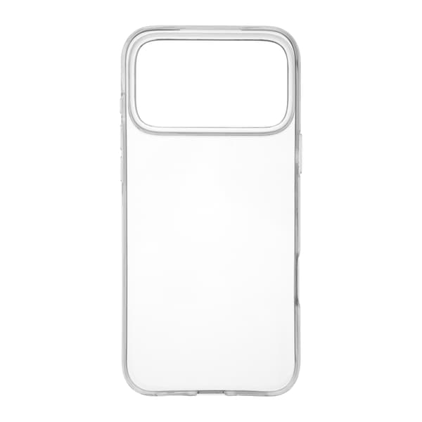 FoneKit silikonskydd, iPhone 17 Pro Max, transparent