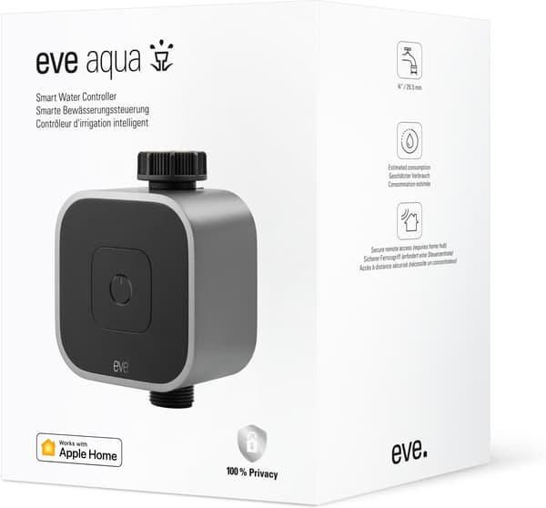 Eve Aqua -fjärrstyrd ventilstyrning