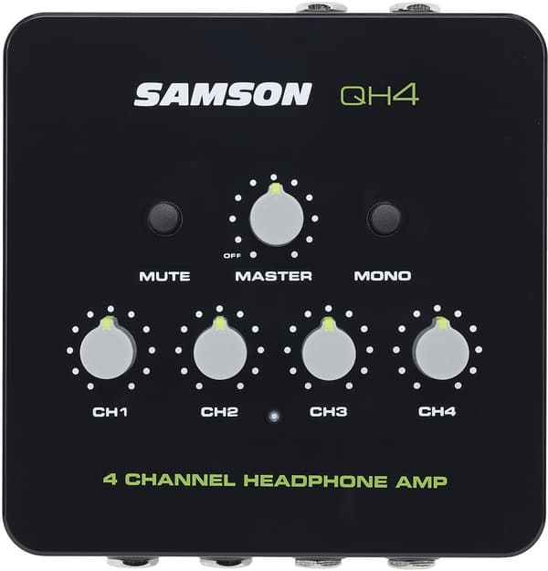 Samson QH4 -hörlursförstärkare