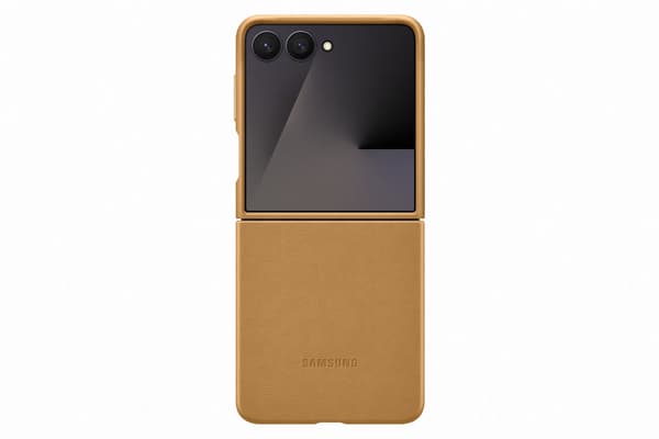 Samsung Z Flip7 Kindsuit Case Camel skyddsfodral