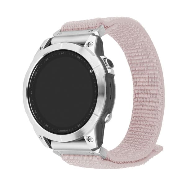 Fast QuickFit nylonarmbånd, 22 mm, rosaguld