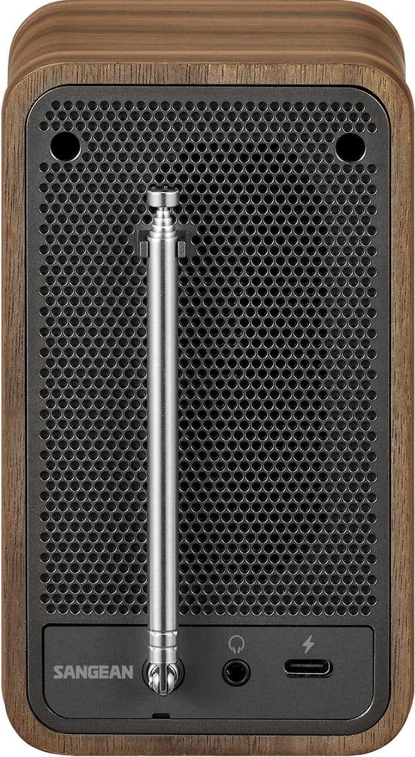 Sangean DDR-8 Bluetooth-radio, valnöt