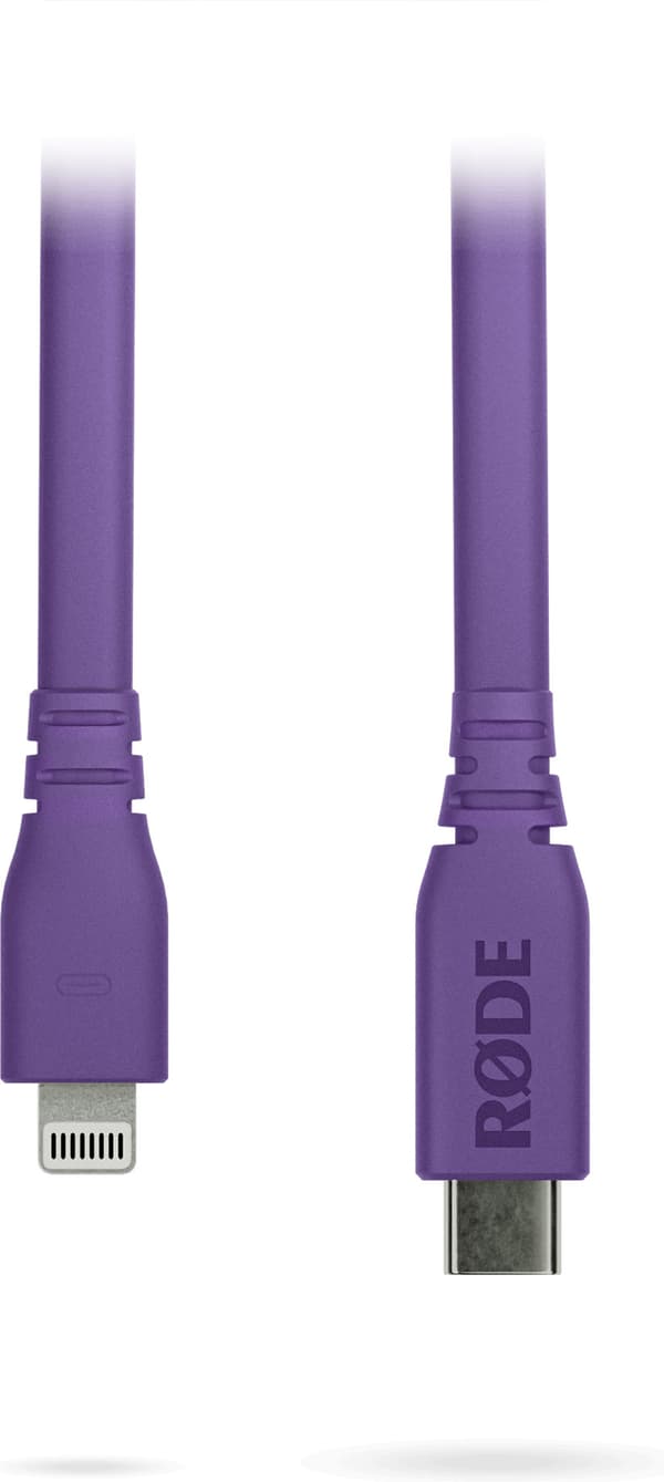 Rode SC19-kabel, USB-C - Lightning, 1,5 m, lila