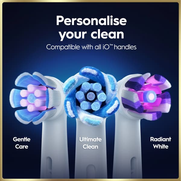 Oral-B iO9 eltandborste, rosa + laddningsbart resefodral