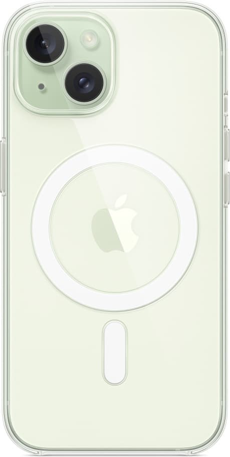 Apple iPhone 15 klar skal med MagSafe, transparent
