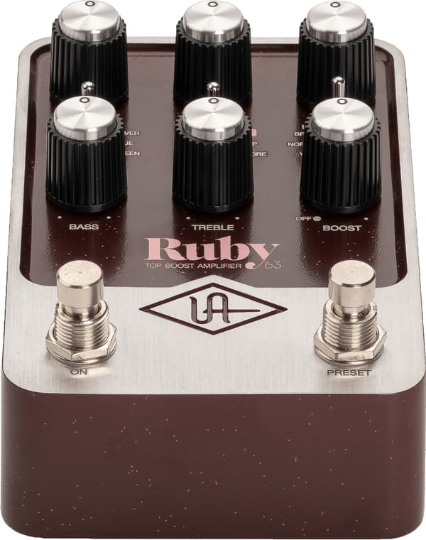 Universal Audio Ruby '63 Top Boost förstärkarpedal