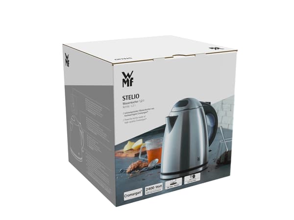 WMF Stelio vattenkokare 1,2 L, rostfritt stål