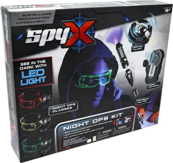 SpyX Night Ops Kit - spionens startpaket
