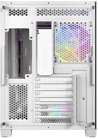 Antec C5 Curve ARGB Mid-Tower ATX-chassi, vit