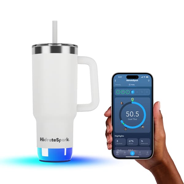 HidrateSpark PRO 2 smartdryckesmugg, 0,89 l, vit