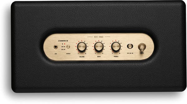 Marshall Stanmore III Bluetooth-högtalare, svart