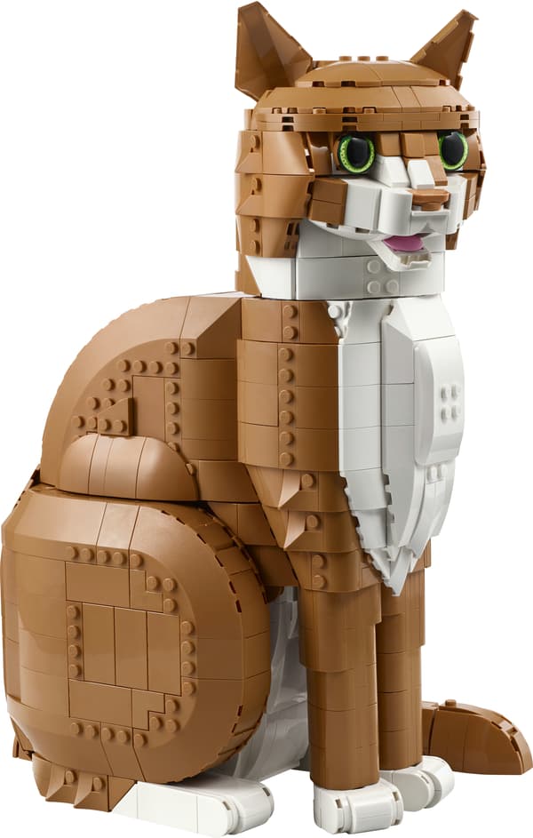LEGO Ideas 21376 Orange katt