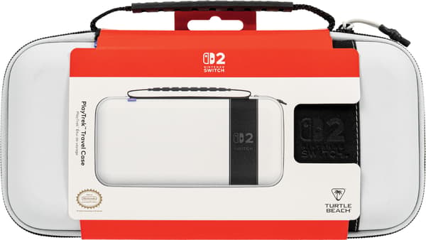 Turtle Beach PlayTrek Travel resefodral, Stellar White, Switch