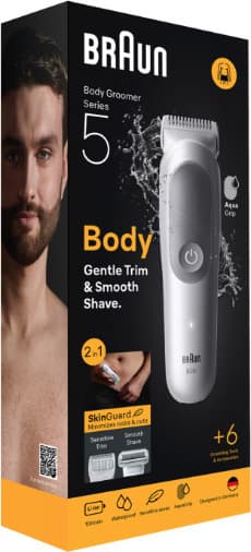Braun Styler BG 5550 Gentle Grey kroppstrimmer