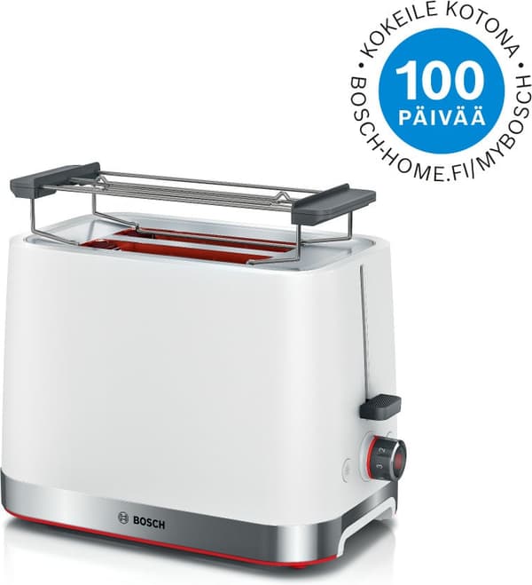 Bosch MyMoment TAT4M221 brödrost, vit