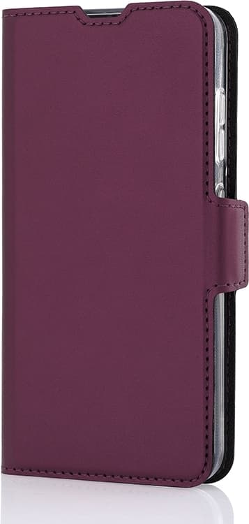 Wave Book Case, Samsung Galaxy S25 5G, Rökig Sangria