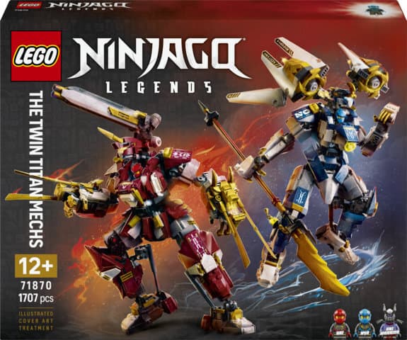 LEGO Ninjago 71870 – Dubbla titanrobotar