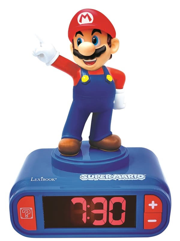 Super Mario Väckarklocka och Nattlampa