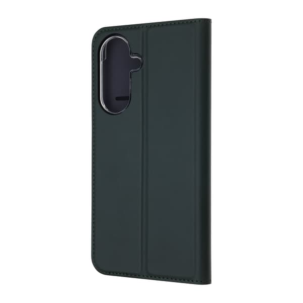 FoneKit BookCase skyddsfodral, Samsung Galaxy A57, mörkgrön