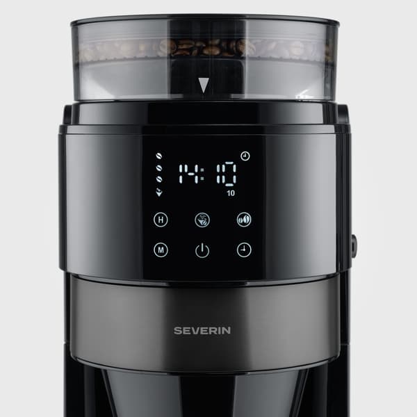 Severin KA4830 kaffebryggare med kvarn, glaskanna