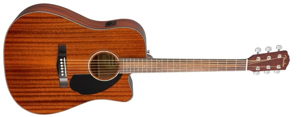 Fender CD-60SCE -elektroakustisk gitarr, All-mahogany