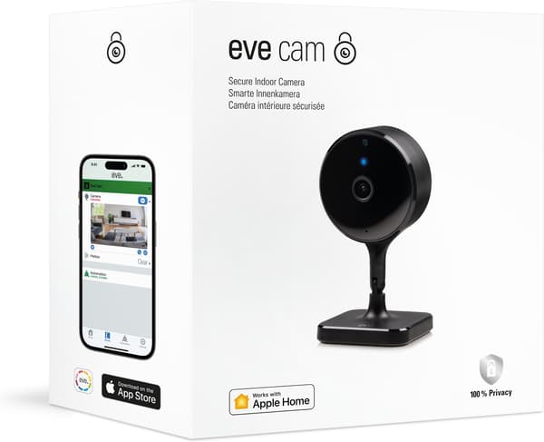 Eve Cam -övervakningskamera för inomhusbruk