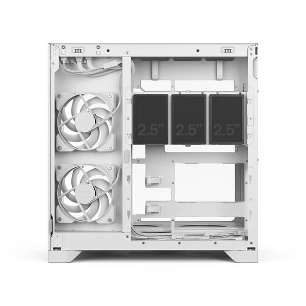 Fractal Design Pop 2 Vision ATX-chassi, vit RGB