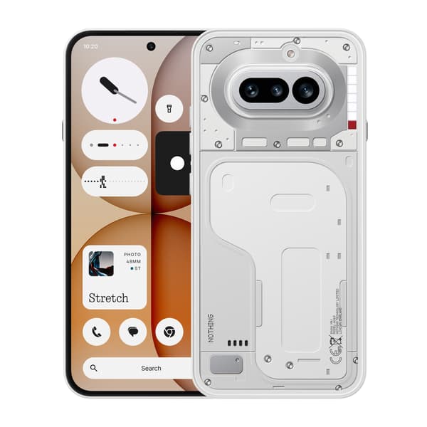 Nothing Phone (4a) 5G telefon, 256/12 GB, vit