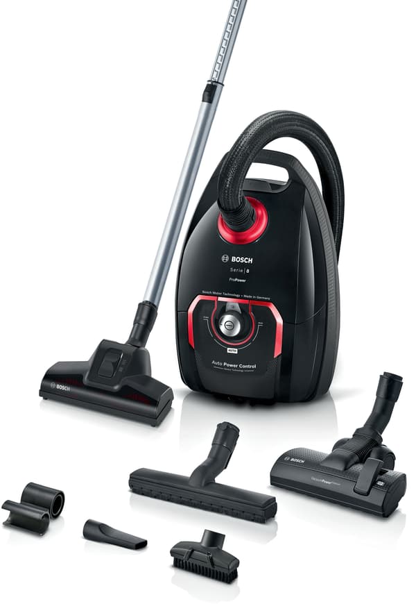 Bosch Serie 8 BGL8POW3A dammsugare, svart
