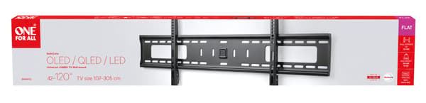 One For All WM4910 fast väggfäste för 42–120” TV