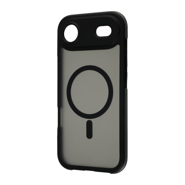 FoneKit stötsäker MagSafe-kompatibel skyddsfodral, iPhone Air, svart/grå