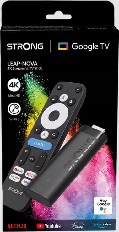 Strong LEAP-NOVA – 4K Google TV-mediaspelare