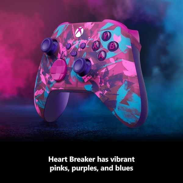 Microsoft Xbox Heart Breaker Special Edition trådlös handkontroll, Xbox / PC