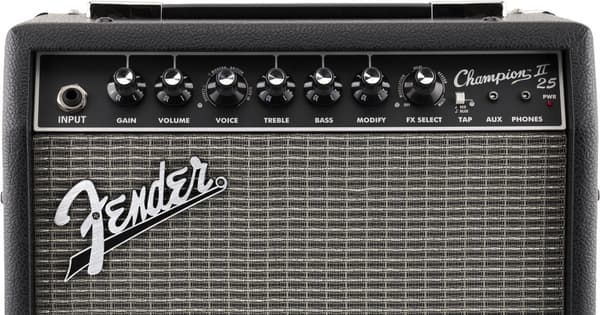 Fender Champion II 25 kombination för elgitarr, 25 watt