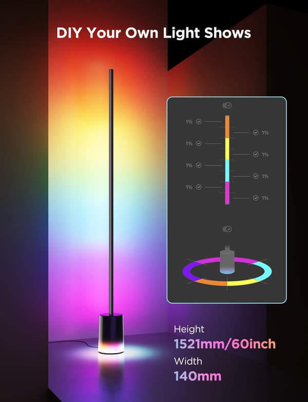Govee Gulvlampe 2, sort