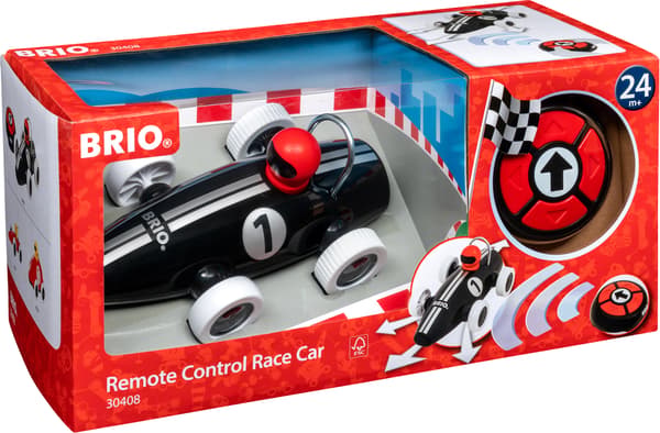 BRIO 30408 - Fjernstyret racerbil, sort