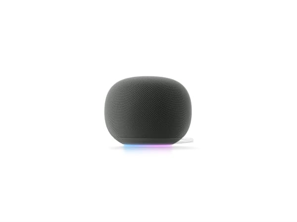 Google Home-högtalare, valnötsbrun
