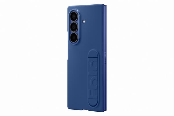 Samsung Z Fold7 Silikonfodral skyddsfodral, blå