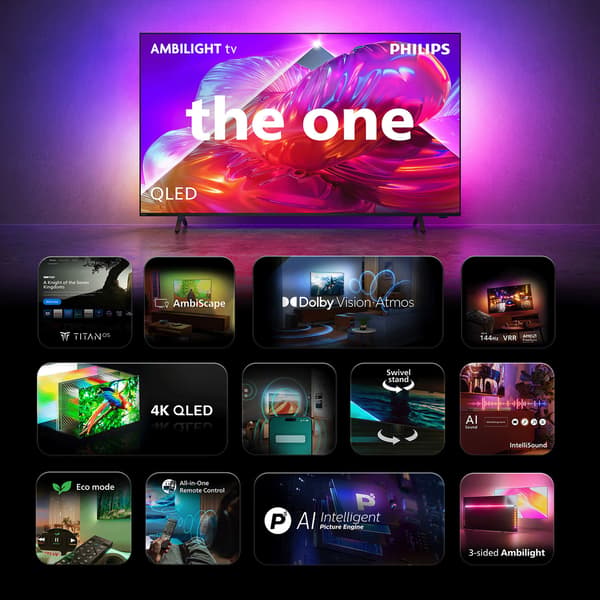 Philips 65" PQS9001 – 4K QLED Ambilight TV