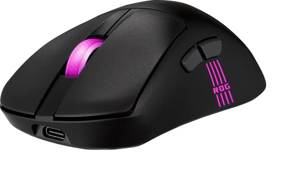 Asus ROG Keris II Origin trådlös spelmus, svart