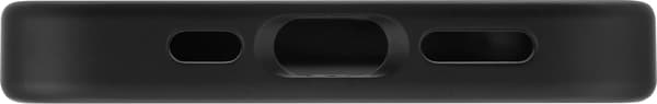 FoneKit MagSafe-kompatibelt Soft Touch skyddsfodral, iPhone 16e, svart/grå