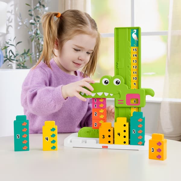 Fisher-Price Sifferalligator stapelleksak