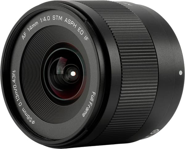 Viltrox AF 14mm F4.0 Air-objektiv, Sony E